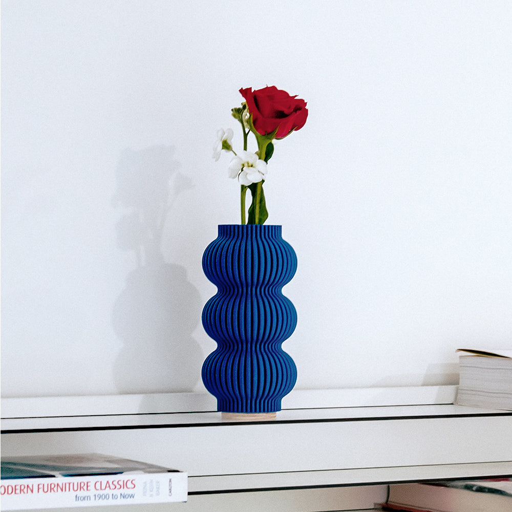 [VASE] STILLLEBEN 002 コバルト